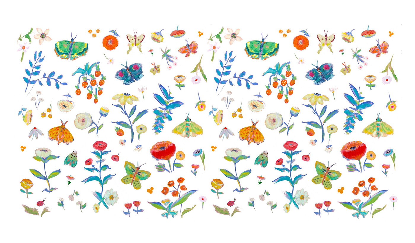 Flora and fauna illustrations