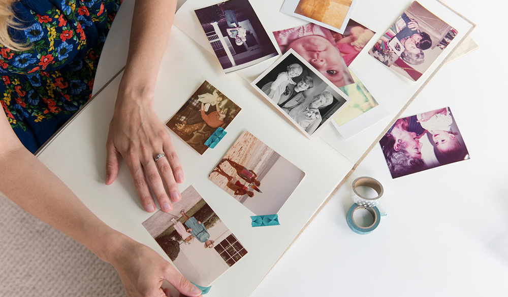 Collect and sort your family photos